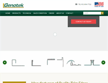 Tablet Screenshot of genotek.com